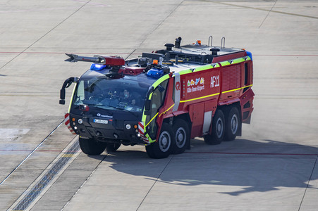 Notfallübung am Flughafen Köln/Bonn