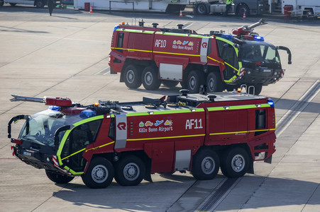 Notfallübung am Flughafen Köln/Bonn
