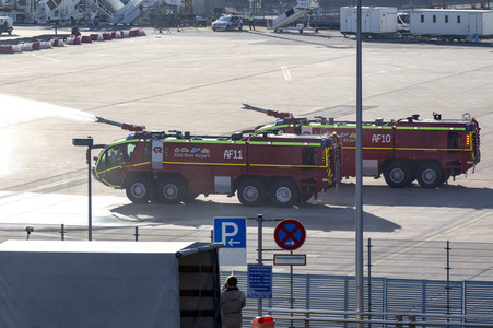Notfallübung am Flughafen Köln/Bonn