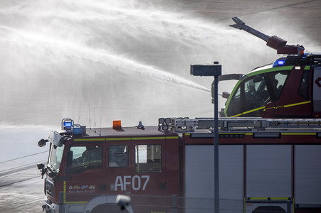 Notfallübung am Flughafen Köln/Bonn