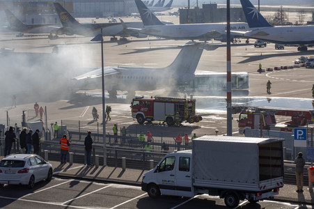 Notfallübung am Flughafen Köln/Bonn