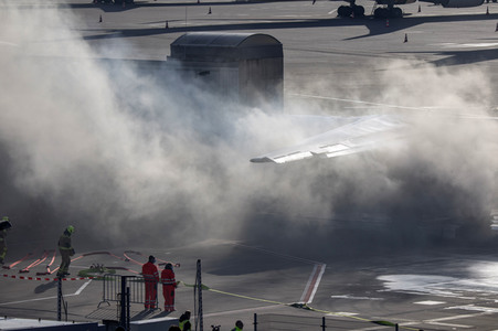 Notfallübung am Flughafen Köln/Bonn