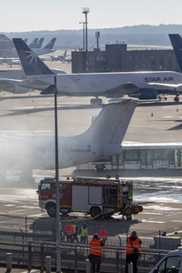 Notfallübung am Flughafen Köln/Bonn