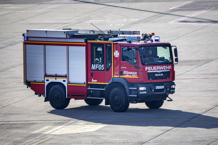 Notfallübung am Flughafen Köln/Bonn