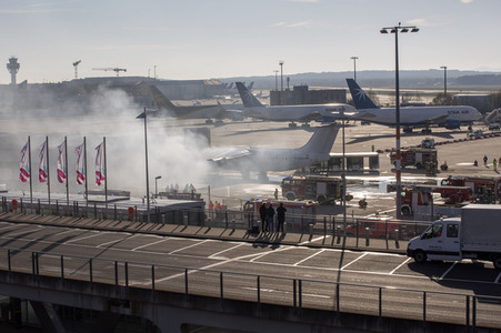 Notfallübung am Flughafen Köln/Bonn