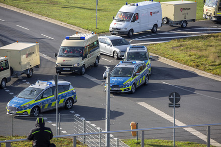 Notfallübung am Flughafen Köln/Bonn