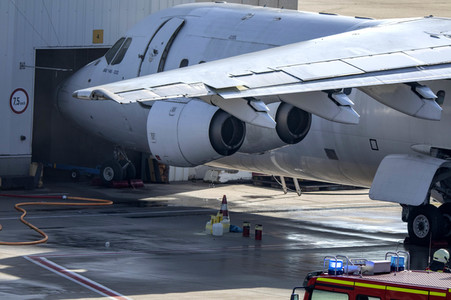 Notfallübung am Flughafen Köln/Bonn