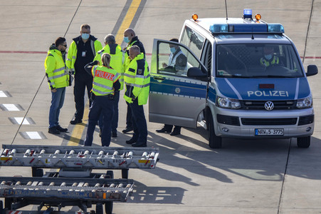 Notfallübung am Flughafen Köln/Bonn