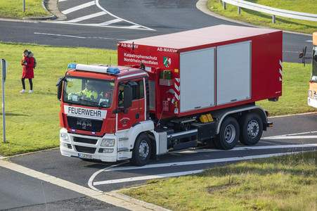 Notfallübung am Flughafen Köln/Bonn