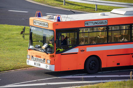Notfallübung am Flughafen Köln/Bonn