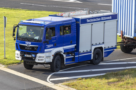 Notfallübung am Flughafen Köln/Bonn