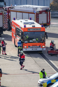Notfallübung am Flughafen Köln/Bonn