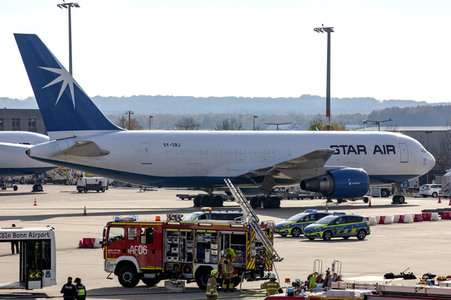 Notfallübung am Flughafen Köln/Bonn