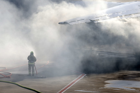 Notfallübung am Flughafen Köln/Bonn