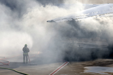 Notfallübung am Flughafen Köln/Bonn