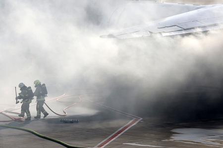 Notfallübung am Flughafen Köln/Bonn