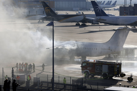Notfallübung am Flughafen Köln/Bonn