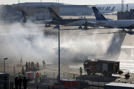 Notfallübung am Flughafen Köln/Bonn