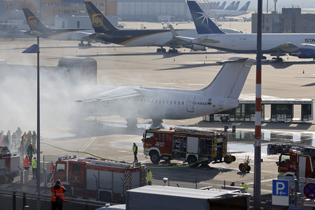 Notfallübung am Flughafen Köln/Bonn