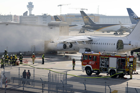 Notfallübung am Flughafen Köln/Bonn