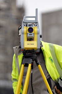Symbolfoto Digitale Vermessung