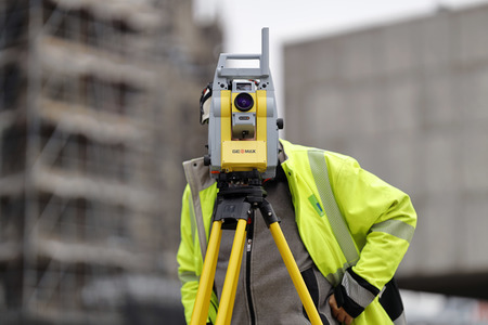 Symbolfoto Digitale Vermessung