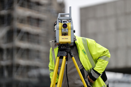 Symbolfoto Digitale Vermessung