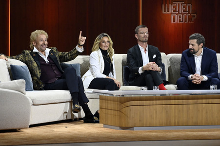 TV-Show 'Wetten, dass..?' in Nürnberg