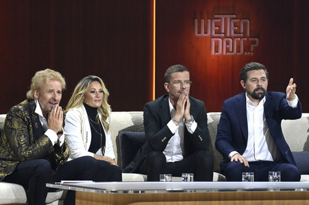 TV-Show 'Wetten, dass..?' in Nürnberg