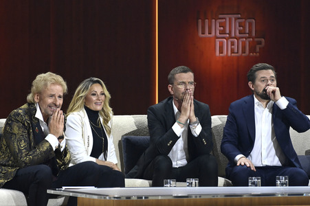 TV-Show 'Wetten, dass..?' in Nürnberg