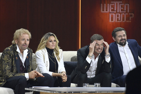 TV-Show 'Wetten, dass..?' in Nürnberg