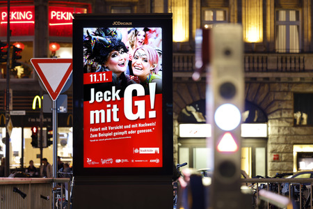 Symbolfoto Karneval mit 2G