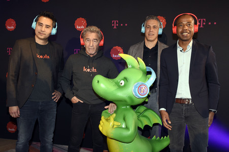Peter Maffay beim Fototermin mit Telekom und Kekz in München