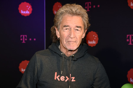 Peter Maffay beim Fototermin mit Telekom und Kekz in München
