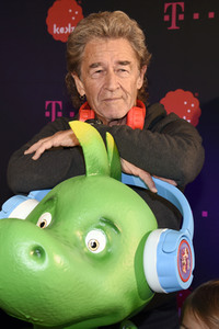 Peter Maffay beim Fototermin mit Telekom und Kekz in München