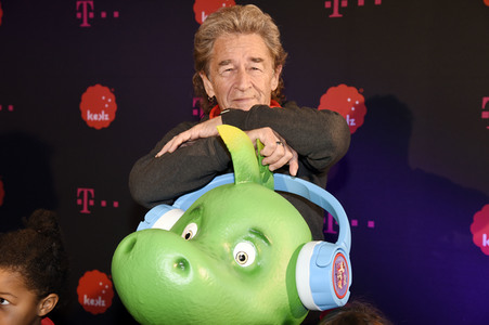 Peter Maffay beim Fototermin mit Telekom und Kekz in München