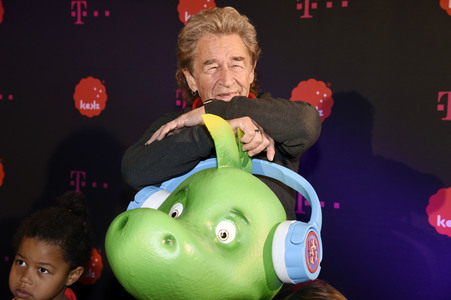 Peter Maffay beim Fototermin mit Telekom und Kekz in München