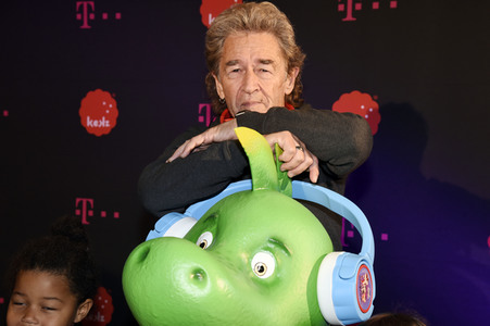 Peter Maffay beim Fototermin mit Telekom und Kekz in München