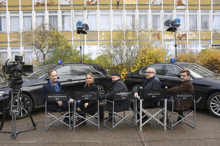 Fototermin zur 90. Folge 'Ein starkes Team' in Berlin