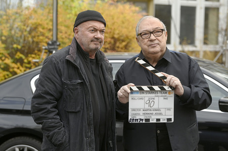 Fototermin zur 90. Folge 'Ein starkes Team' in Berlin