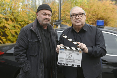 Fototermin zur 90. Folge 'Ein starkes Team' in Berlin