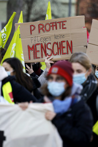 Streik der Beschäftigten der Uniklinik Köln