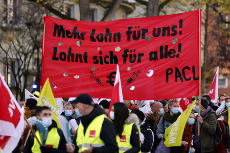 Streik der Beschäftigten der Uniklinik Köln