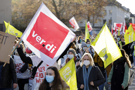 Streik der Beschäftigten der Uniklinik Köln