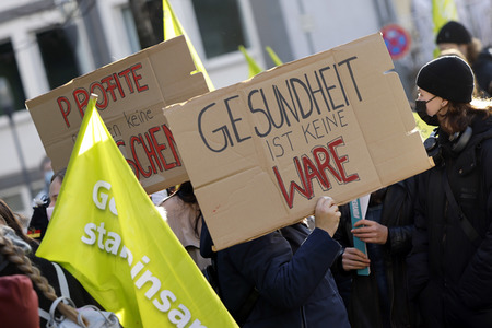 Streik der Beschäftigten der Uniklinik Köln