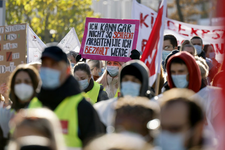 Streik der Beschäftigten der Uniklinik Köln