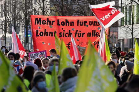 Streik der Beschäftigten der Uniklinik Köln