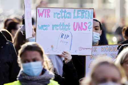 Streik der Beschäftigten der Uniklinik Köln