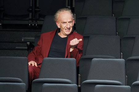 Theaterprobe 'Starker Wind' in Berlin