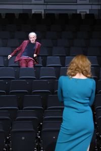 Theaterprobe 'Starker Wind' in Berlin